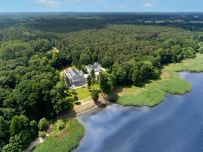 Historic Villa by the Baltic Sea in Szczecin Lagoon, Poland, Europe